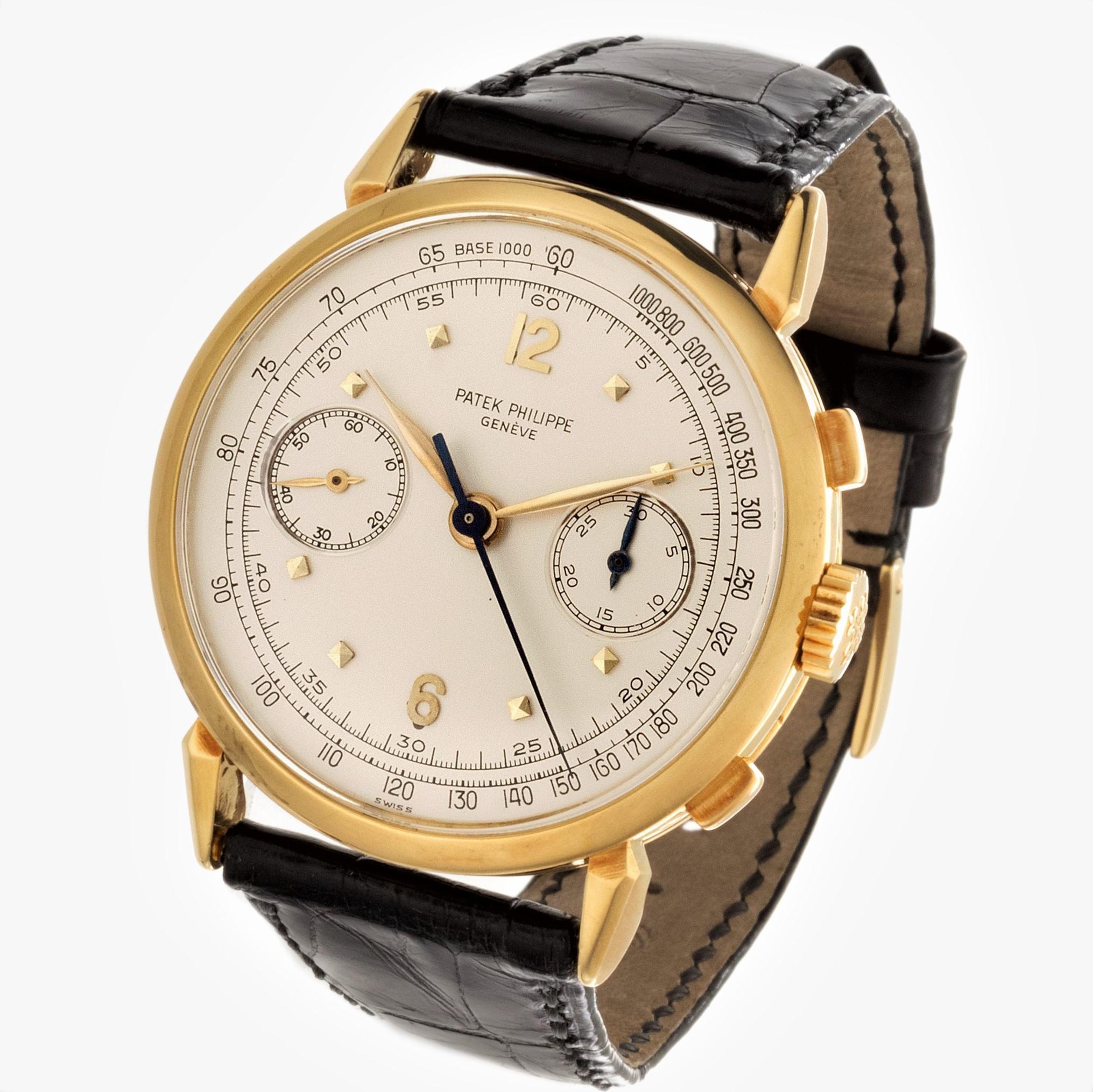 Women's or Men's Patek Philippe 1579J Chronograph Watch, circa 1952