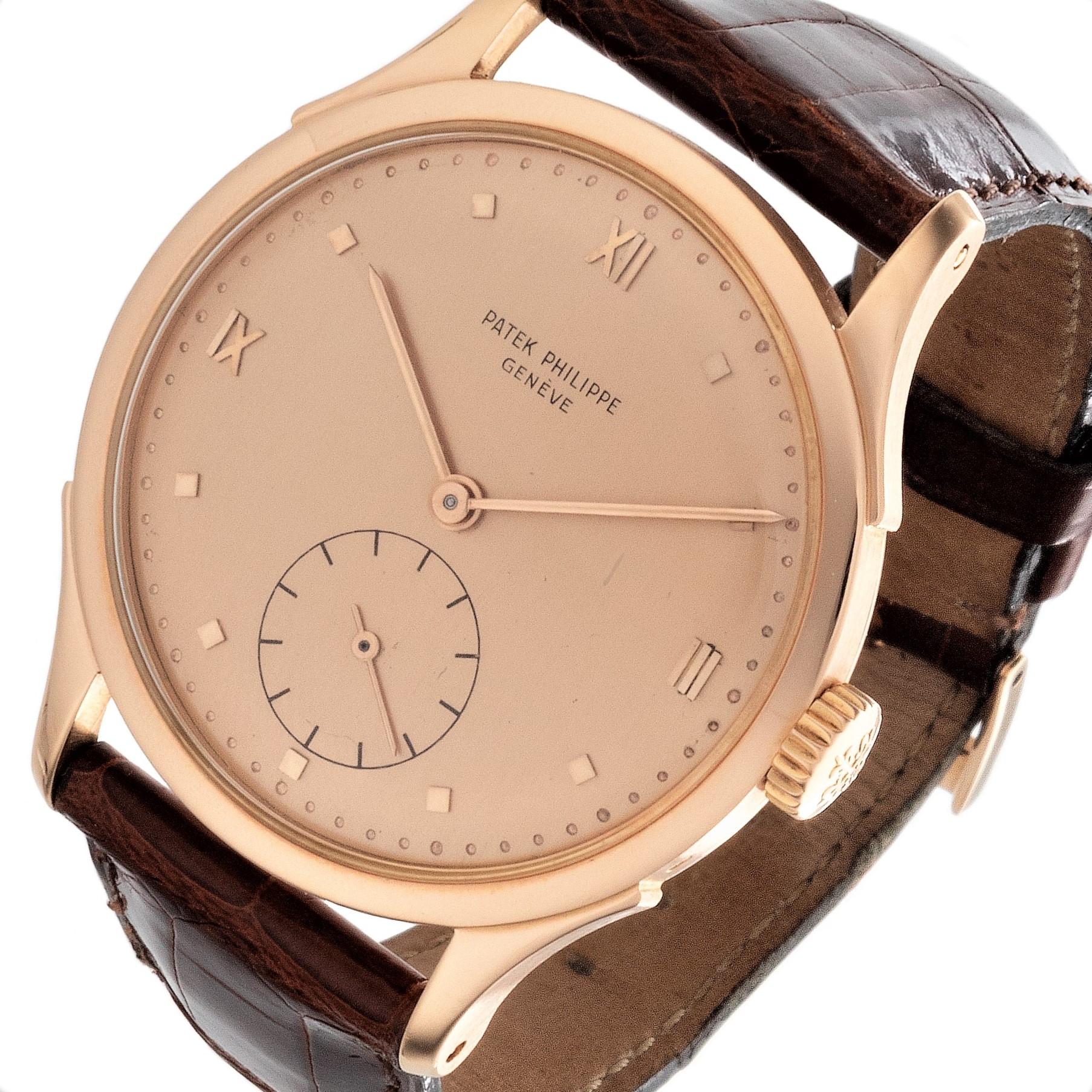 Patek Philippe Montre Calatrava 1589R Unisexe en vente