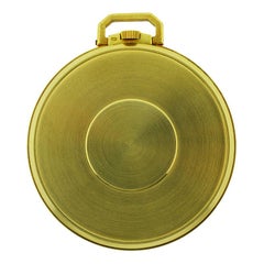 Retro Patek Philippe 18 Karat Gold Open Faced Pocket Watch with Factory Archival