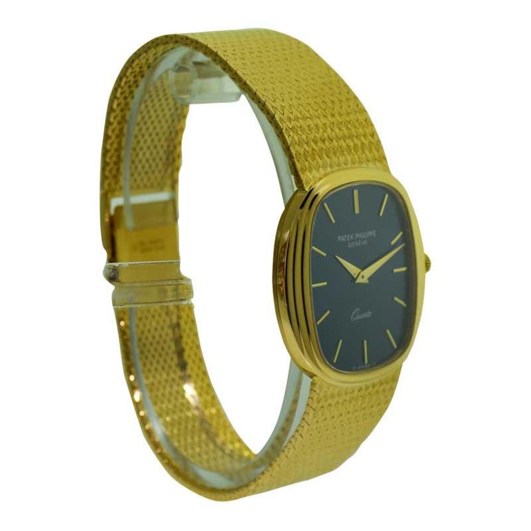 Patek Philippe 18 Karat Gold Quartz High Grade Watch in New Condition ...