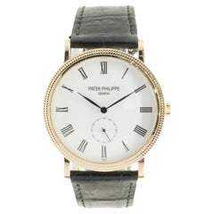 Patek Philippe 18 Karat Rose Gold Calatrava