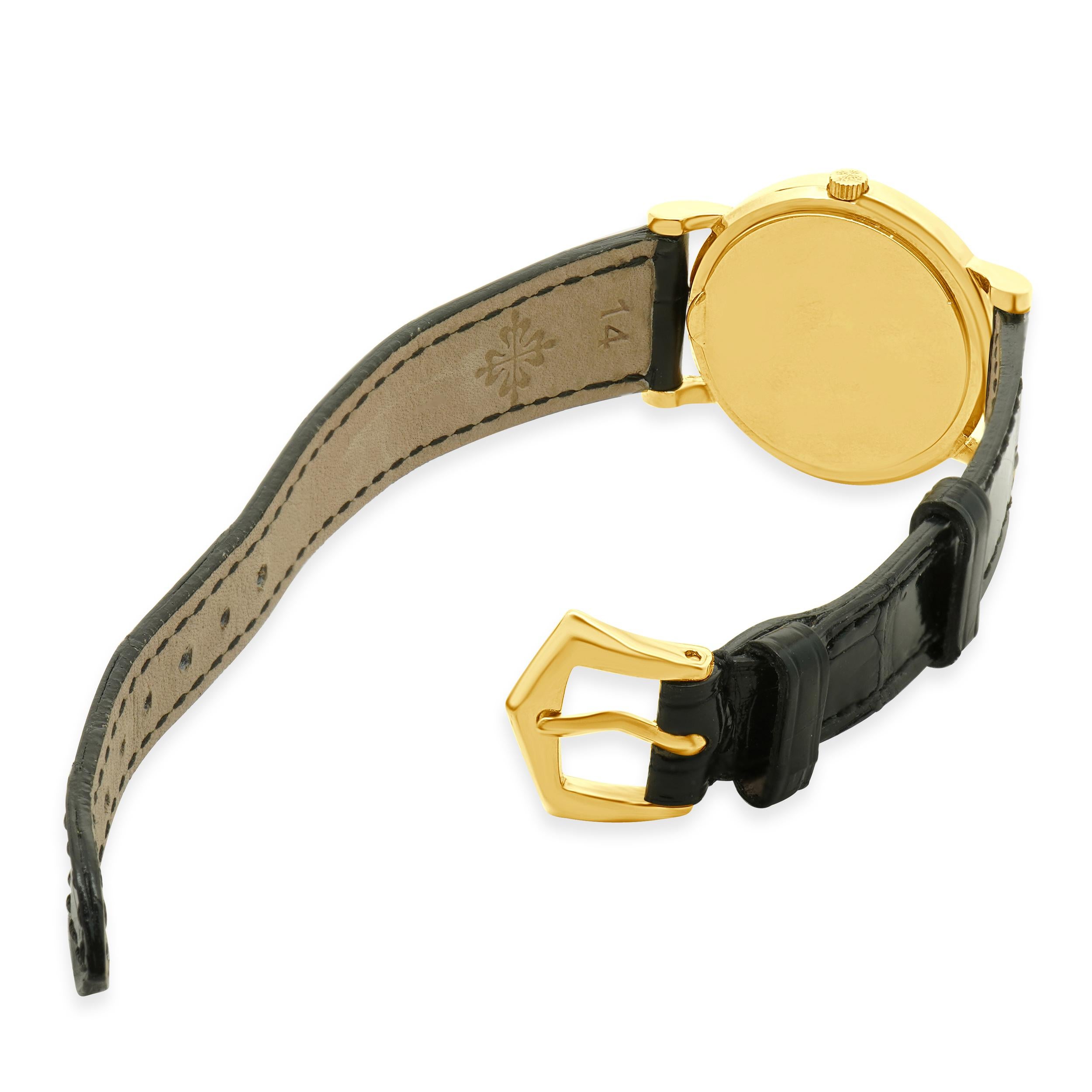 Patek Philippe Oro giallo 18 carati Calatrava 26 In condizioni ottime in vendita a Scottsdale, AZ