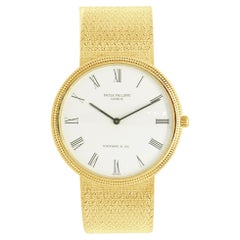 Patek Philippe 18 Karat Yellow Gold Calatrava 31mm Tiffany & Co.