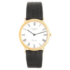 Patek Philippe 18 Karat Yellow Gold Calatrava 