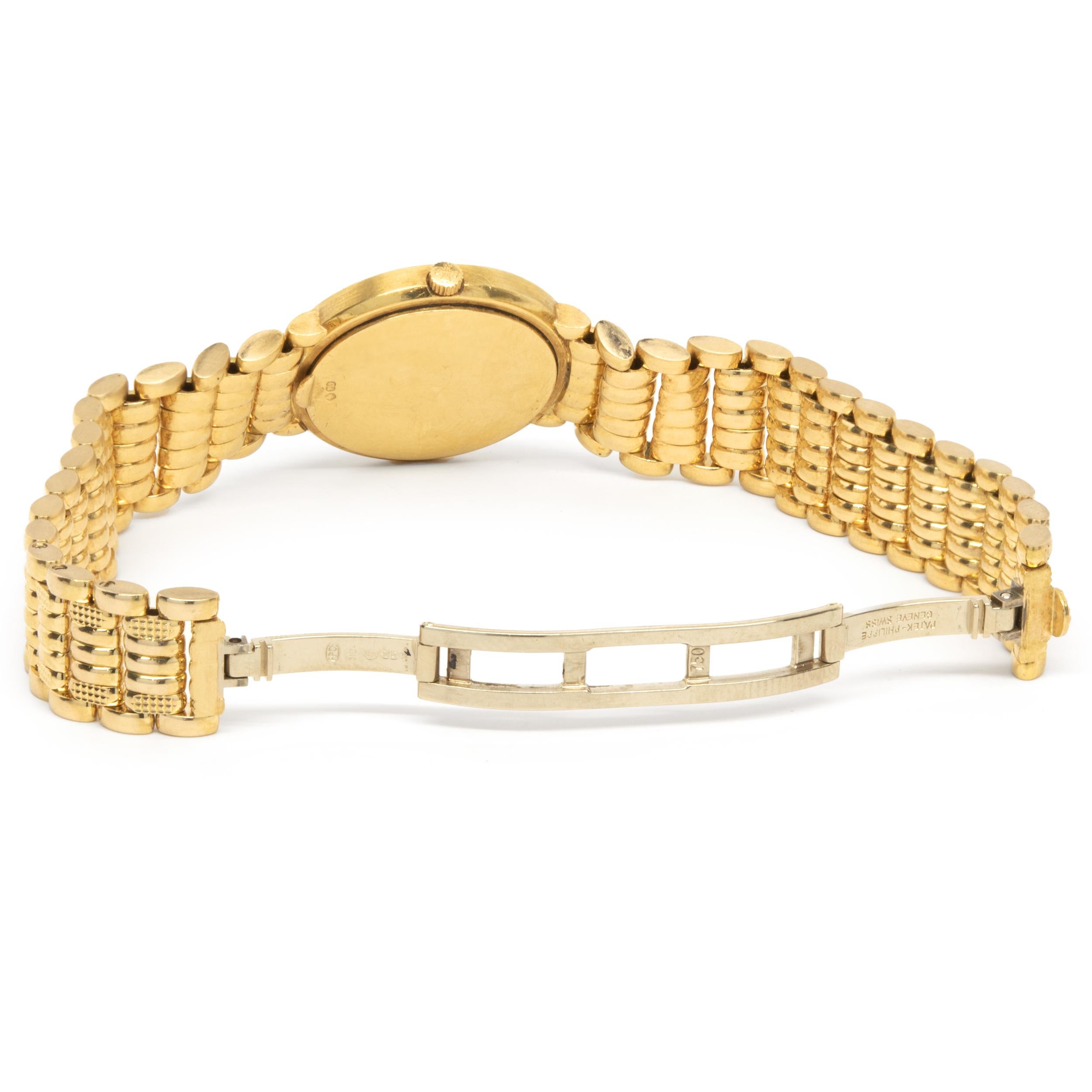 18 Karat Gelbgold Damen Calatrava von Patek Philippe 1
