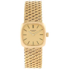 Patek Philippe 18 Karat Yellow Gold Vintage Cocktail Ladies Watch 4179