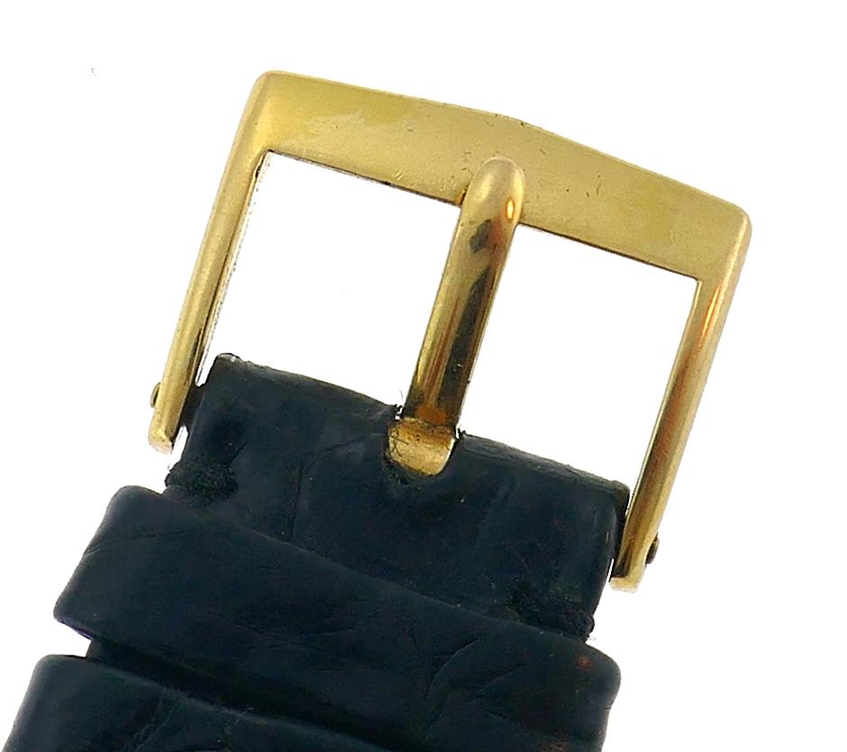 Patek Philippe 18k Gold Manual Wind Wristwatch For Sale 12