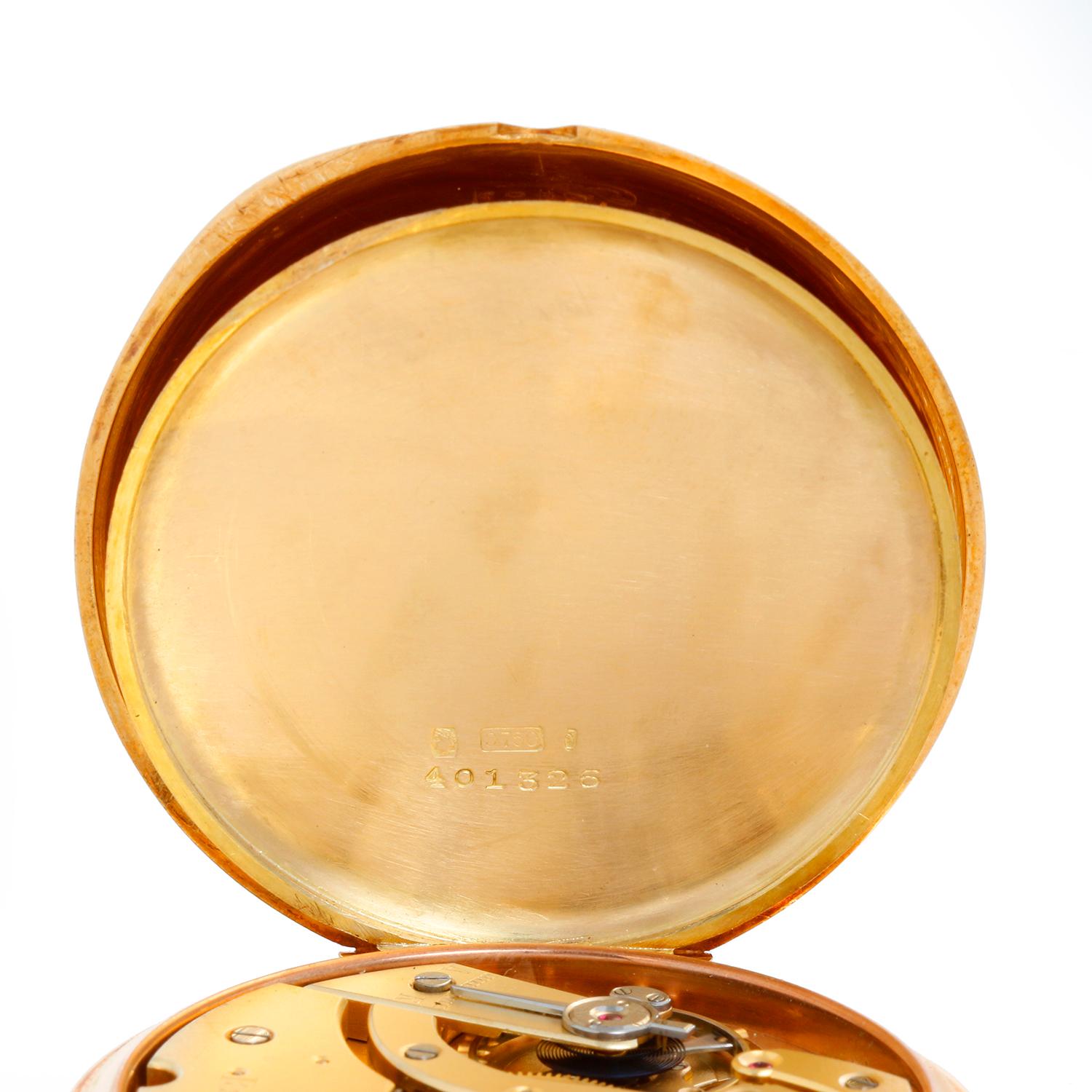 pocket watch with roman numerals
