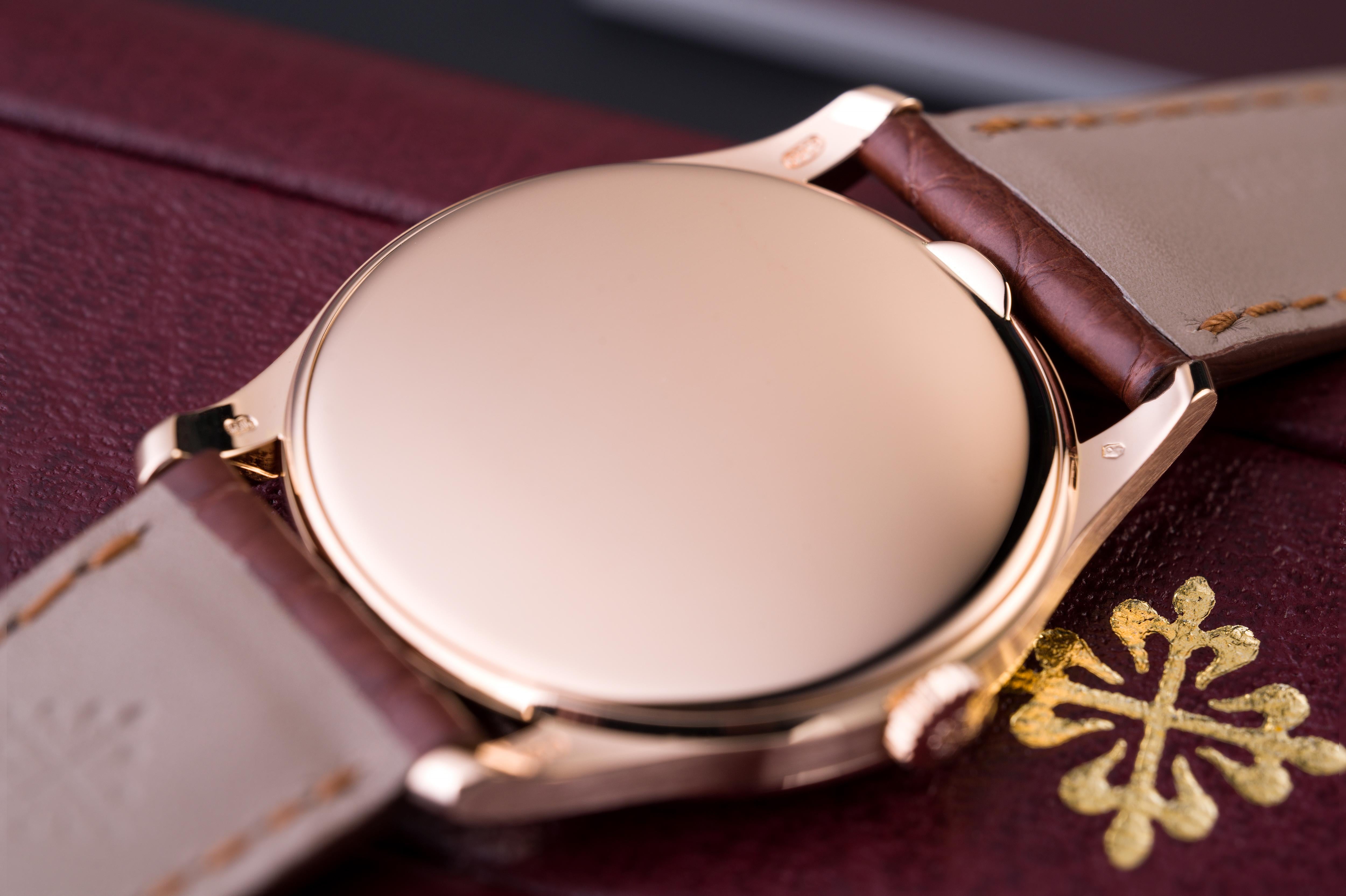 Patek Philippe 18K Rose Gold Calatrava 5196R-001 1