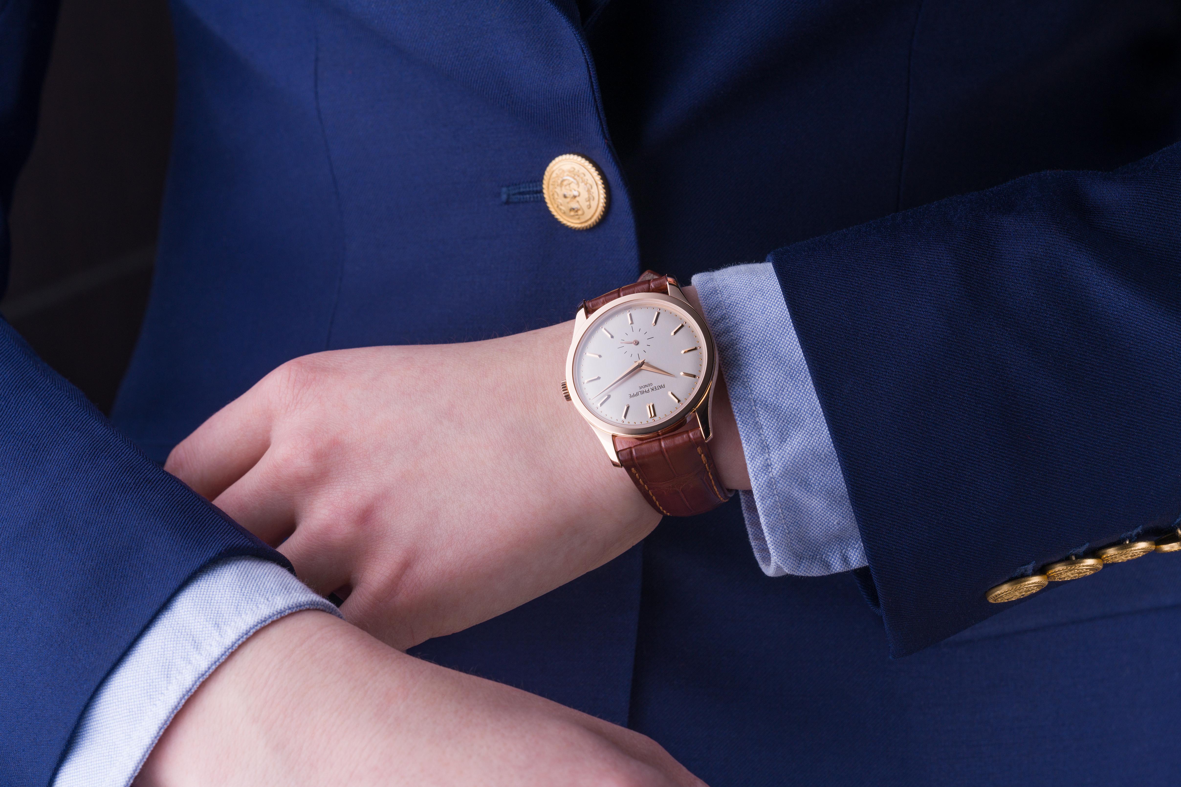 Patek Philippe 18K Rose Gold Calatrava 5196R-001 2