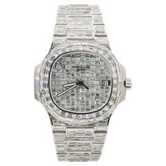 Patek Philippe 18k White Gold All Diamond Chandelier Wrist Watch at 1stDibs   chandelier watch price, patek philippe chandelier, chandelier patek  philippe price