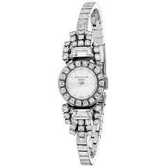 Patek Philippe 18k White Gold and Diamond Watch
