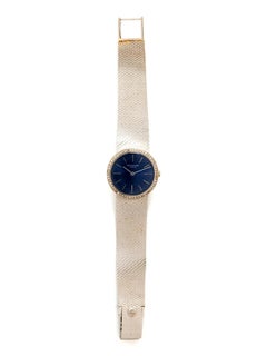Patek Philippe 18K White Gold & Diamond Watch