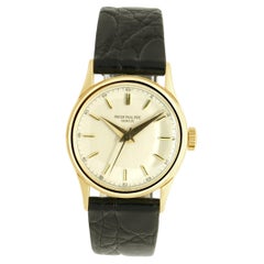 Patek Philippe 18K Yellow Gold Calatrava Watch 30.5mm