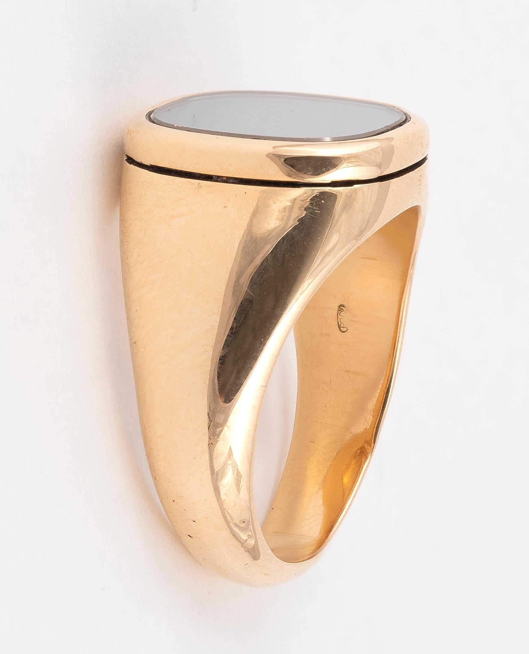 Les bagues Patek Philippe Ellipse sont l'accessoire ultime pour les amoureux de l'Ellipse. Entièrement en or massif 18 carats:: le 