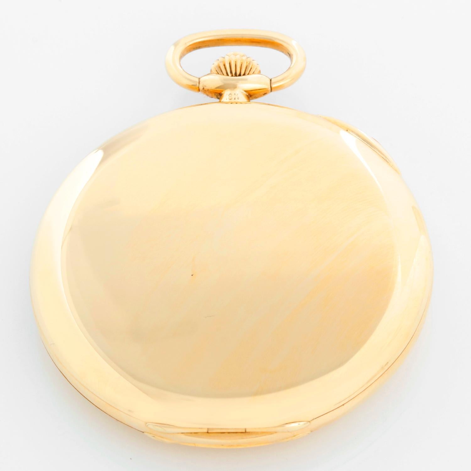 18 karat gold pocket watch