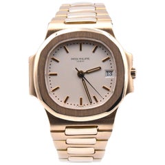 Patek Philippe 18k Yellow Gold Nautilus Watch Ref. 3800J/001