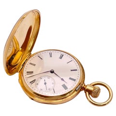 Reloj de bolsillo Patek Philippe de oro amarillo de 18 quilates circa 1878 y certificado original