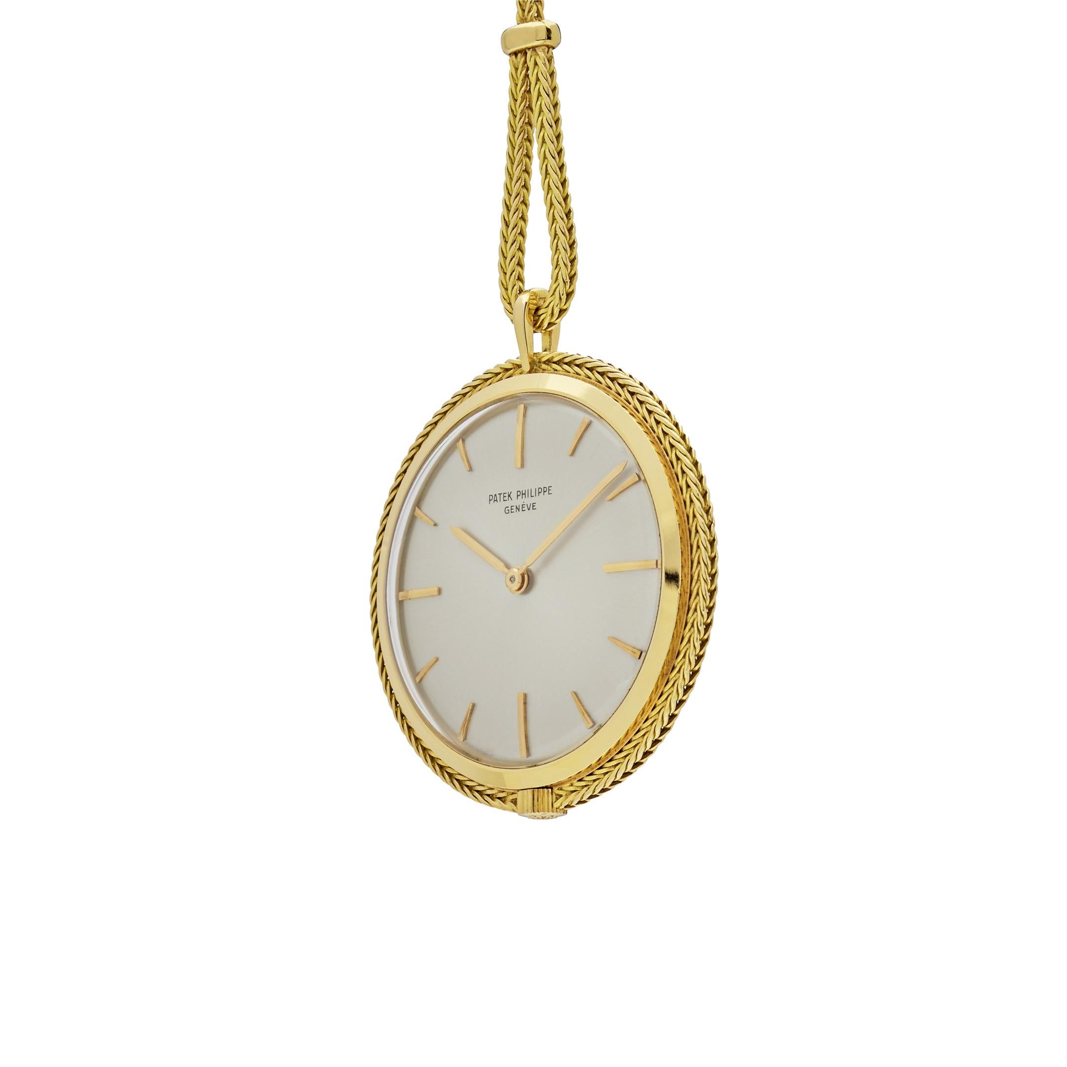 Patek Philippe 18k Yellow Gold Pocket Watch Ref. 783 In Excellent Condition In New York, NY