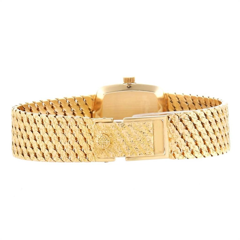 Patek Philippe 18 Karat Yellow Gold Vintage Cocktail Ladies Watch 4179