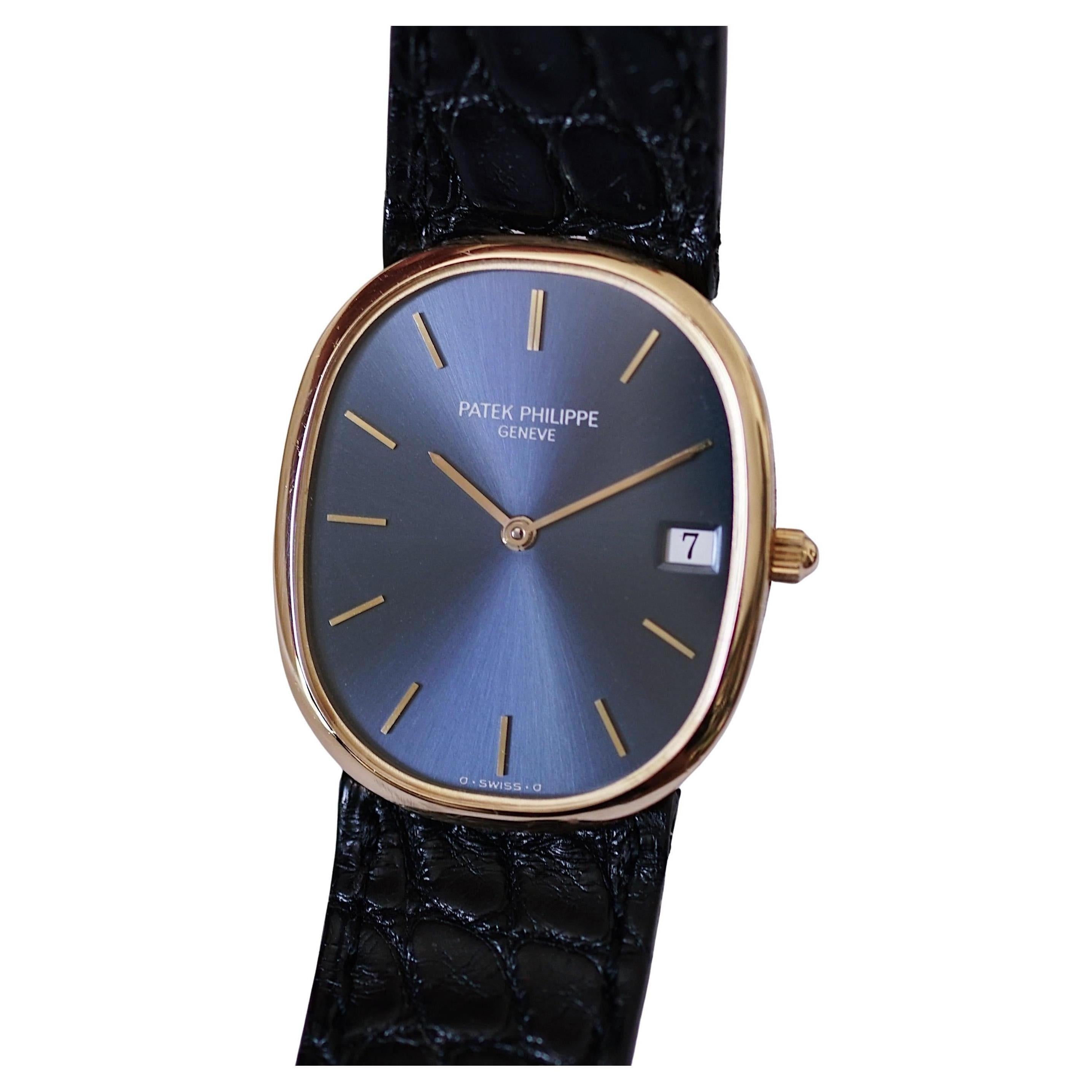 Patek Philippe, montre-bracelet en or 18 carats Golden Ellipse "Ref. 3788", C.C. 1980