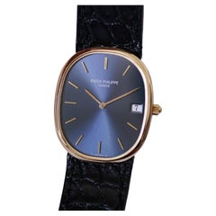 Patek Philippe, 18k YGold Golden Ellipse "Ref. 3788" Wristwatch, C.1980