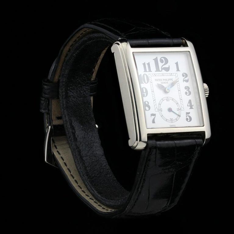 Patek Philippe Montre pour homme en or 18kt en vente 2