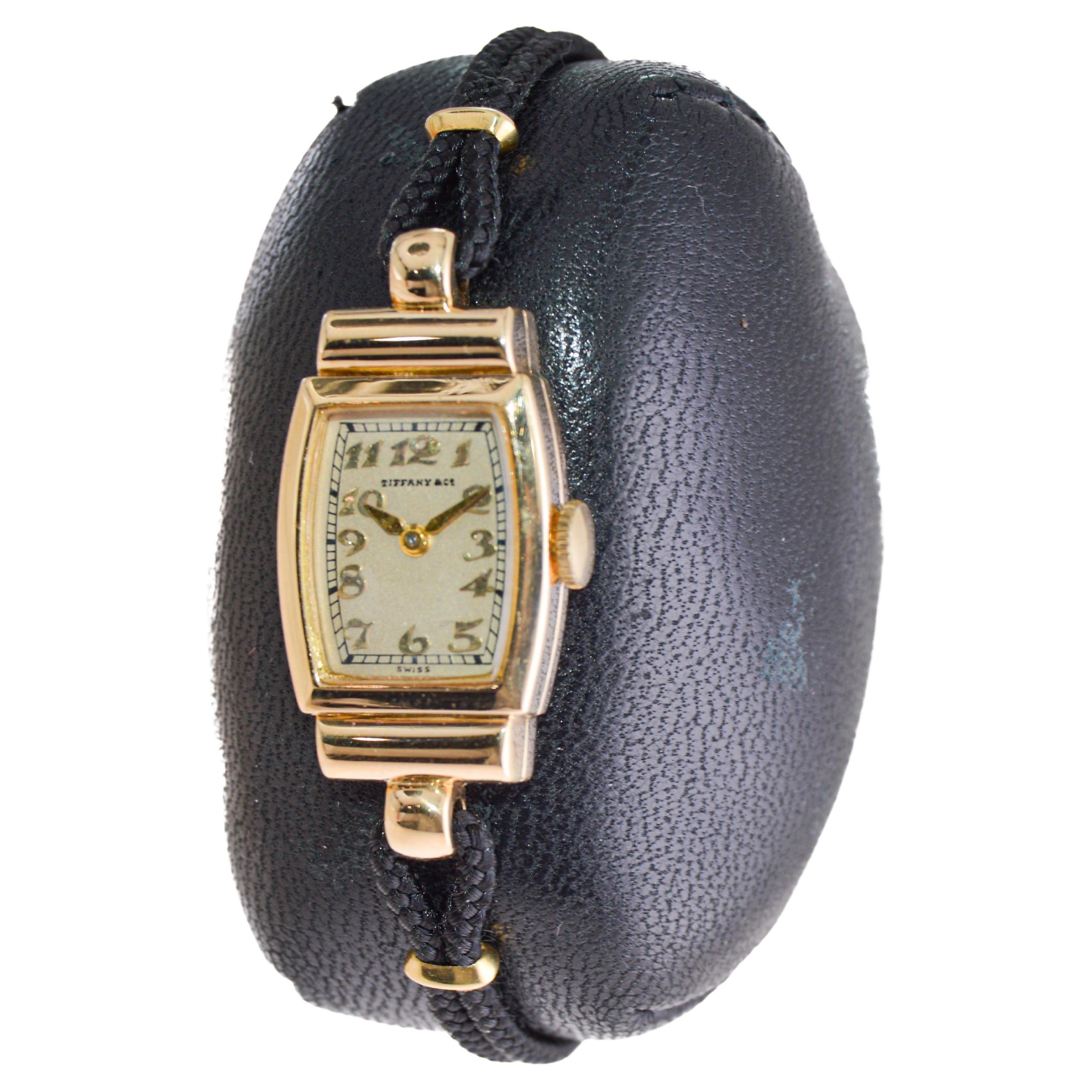 Patek Philippe 18Kt. Massives Gelbgold Art Deco Dress Watch 1920er Jahre im Angebot 1