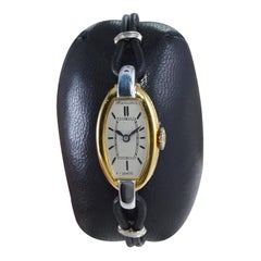 Patek Philippe 18Kt. Two Tone Yellow & White Gold Hand Made Watch from 1927