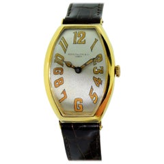 Patek Philippe 18kt. Yellow Gold Oversized Gondolo Manual Wind Watch from 1923