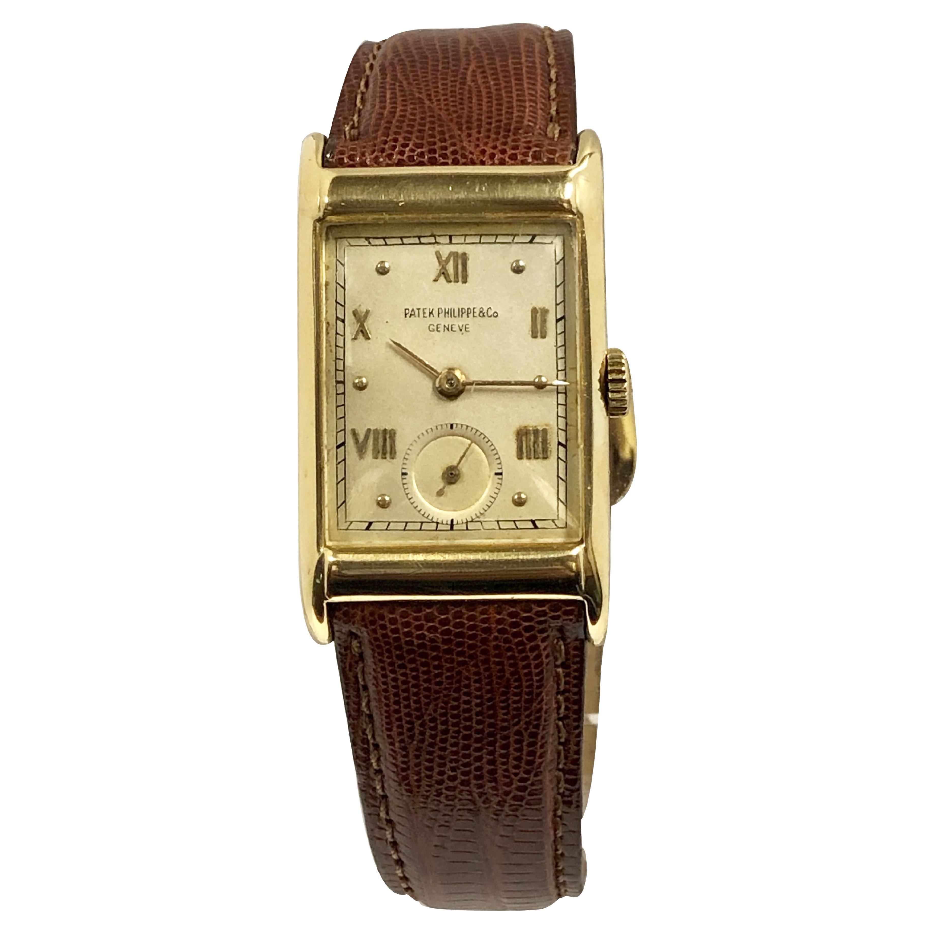 Patek Philippe 1940s Gents Mechanical Wrist Watch