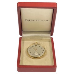 Patek Philippe 1950 Yellow Gold Pocket watch and Original Box