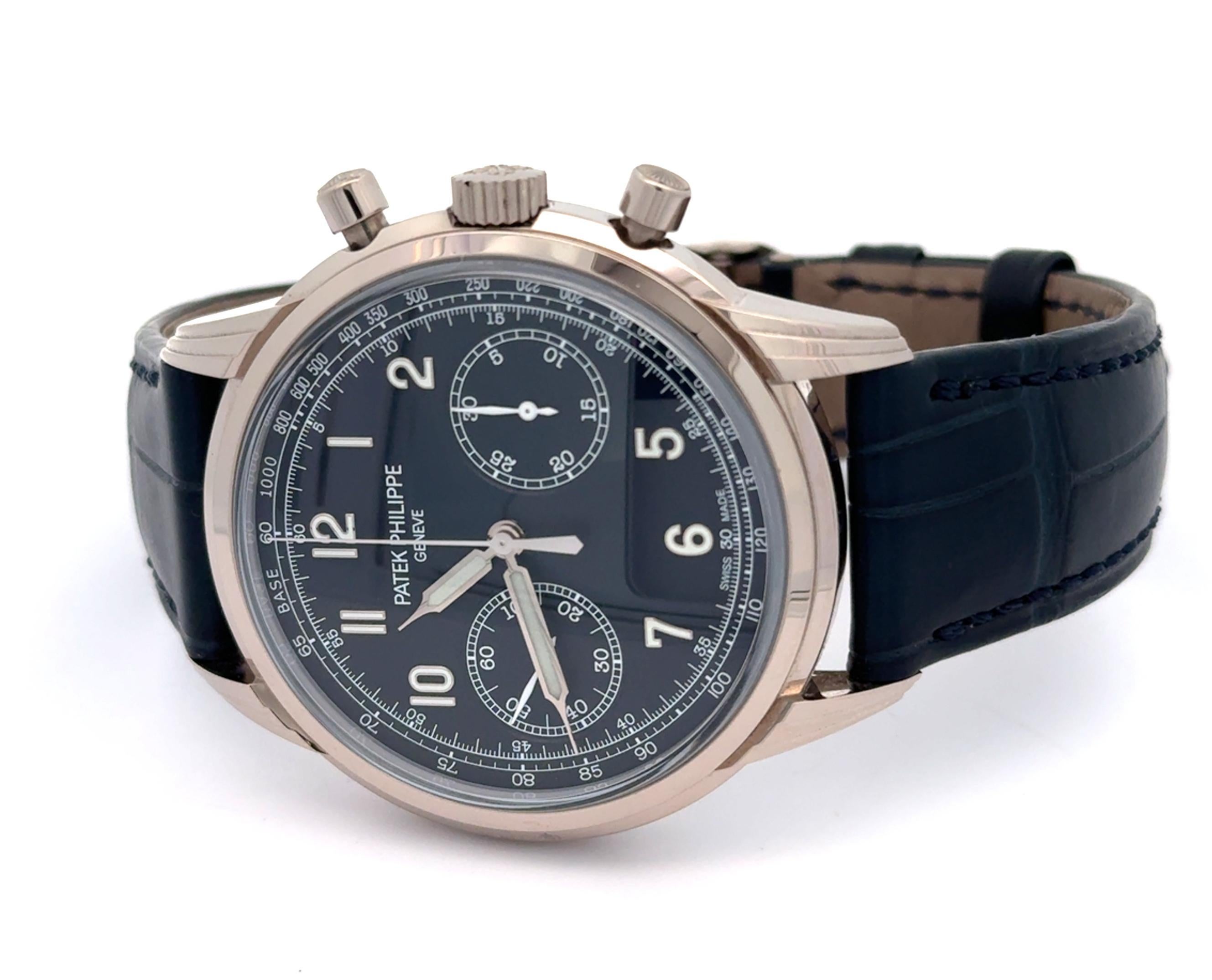 Patek Philippe 2021 Complications 5172g-001 Reloj de oro blanco con juego completo en venta 3