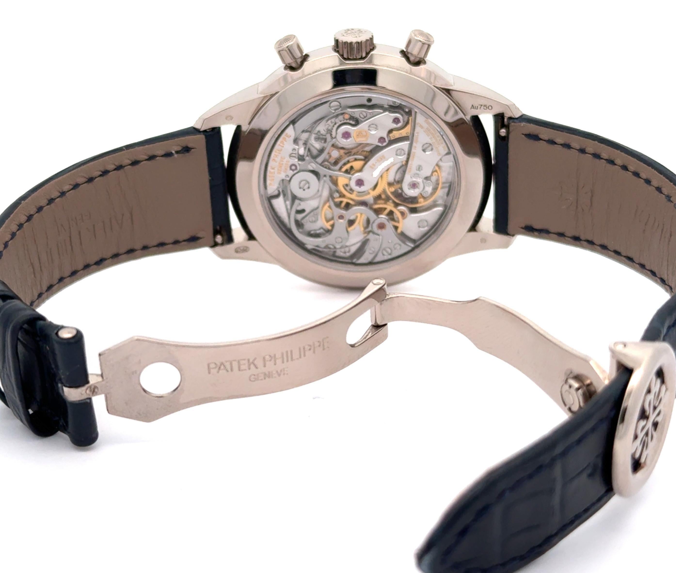 Patek Philippe 2021 Complications 5172g-001 Reloj de oro blanco con juego completo en venta 5