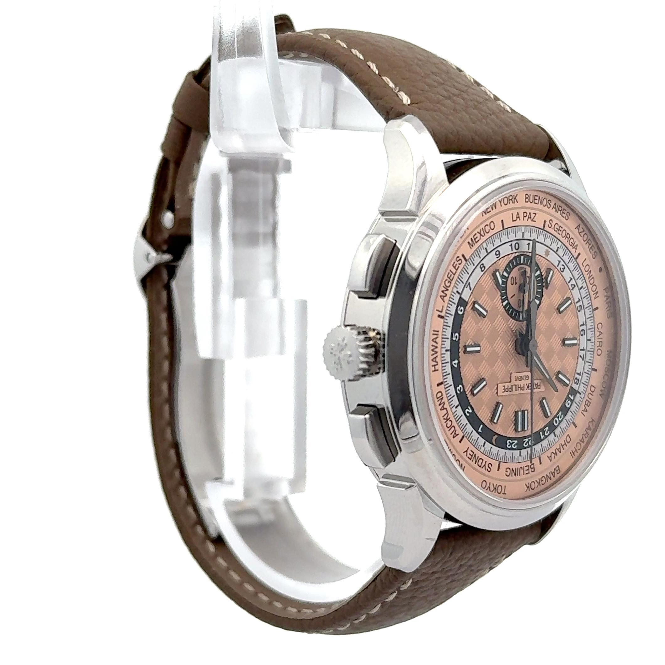 Patek Philippe 2023 Weltzeit Komplikationen 5935A-001 Uhr w / Papiere im Angebot 2