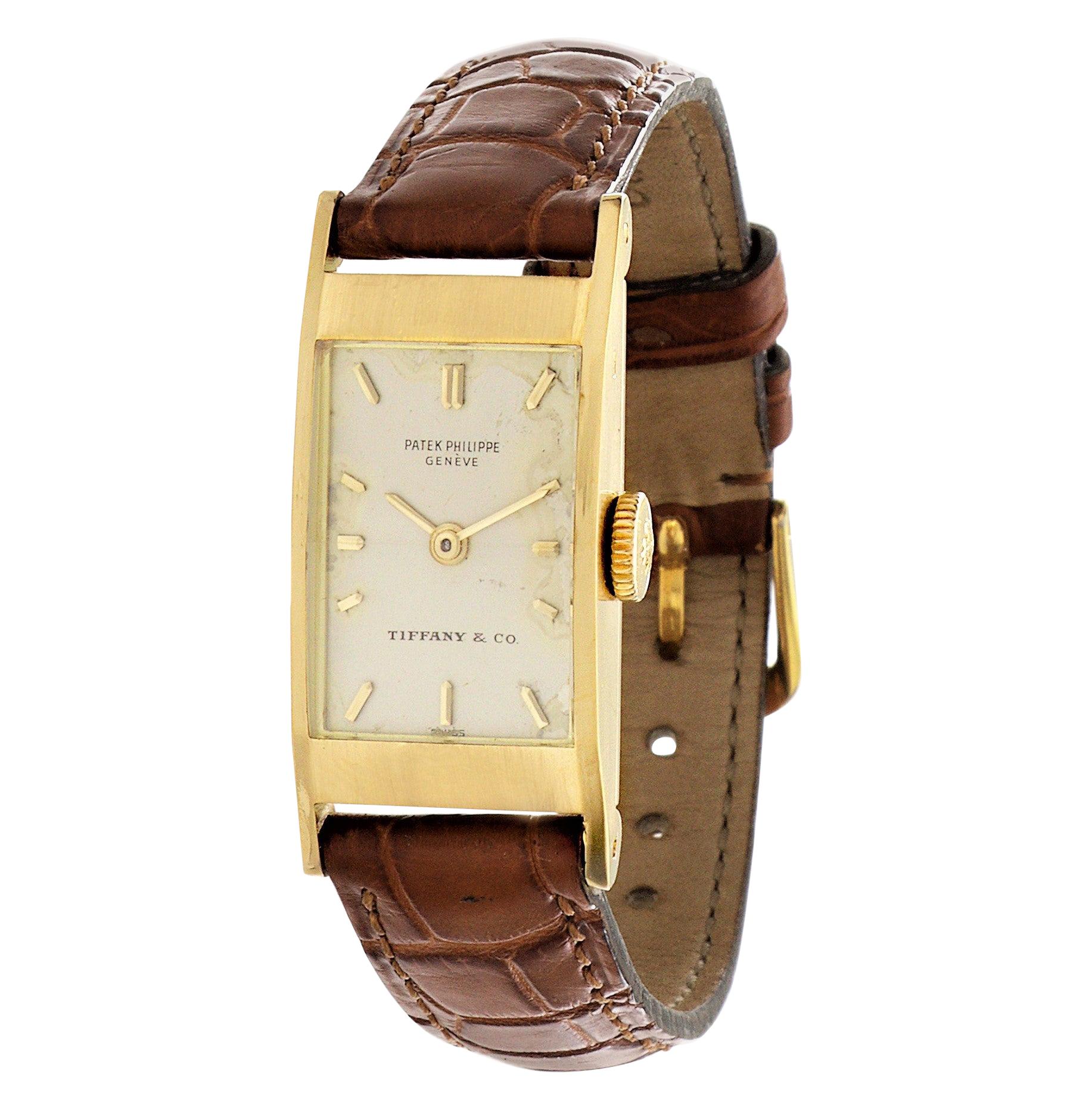 Patek Philippe 2292/2J Ladies Vintage Tegolino Watch Circa 1969 "Tiffany" For Sale