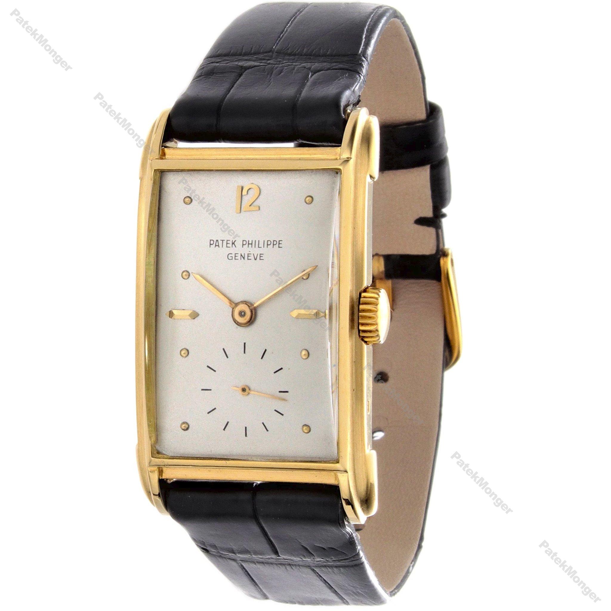 patek philippe rectangular watch