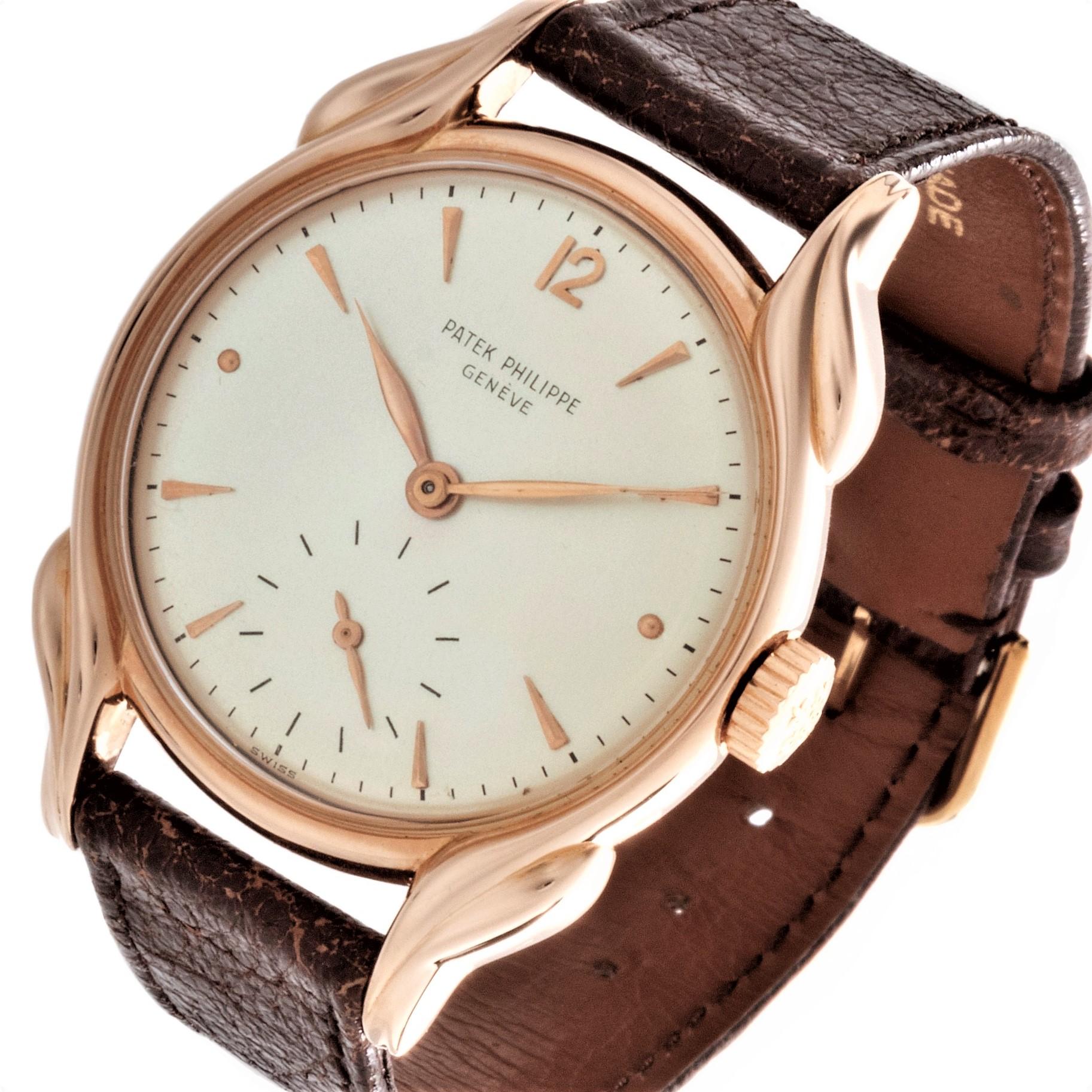 antique rose gold watch