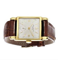 Patek Philippe 2435J Vintage Rectangular Watch, Unusual Large Lugs, Circa 1948