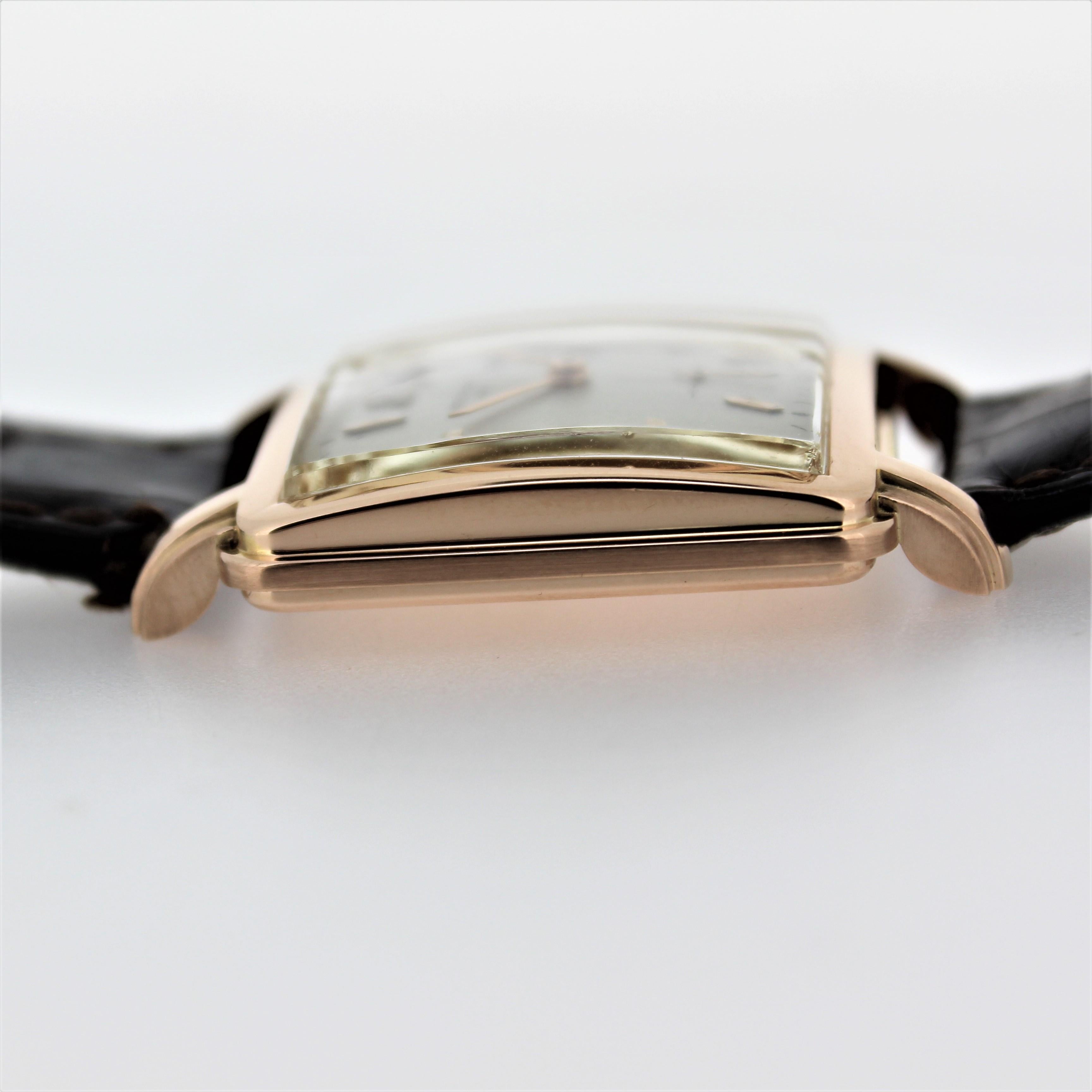 Patek Philippe 2436R Extra Large Vintage Square with Large Fancy Lugs circa 1946 7