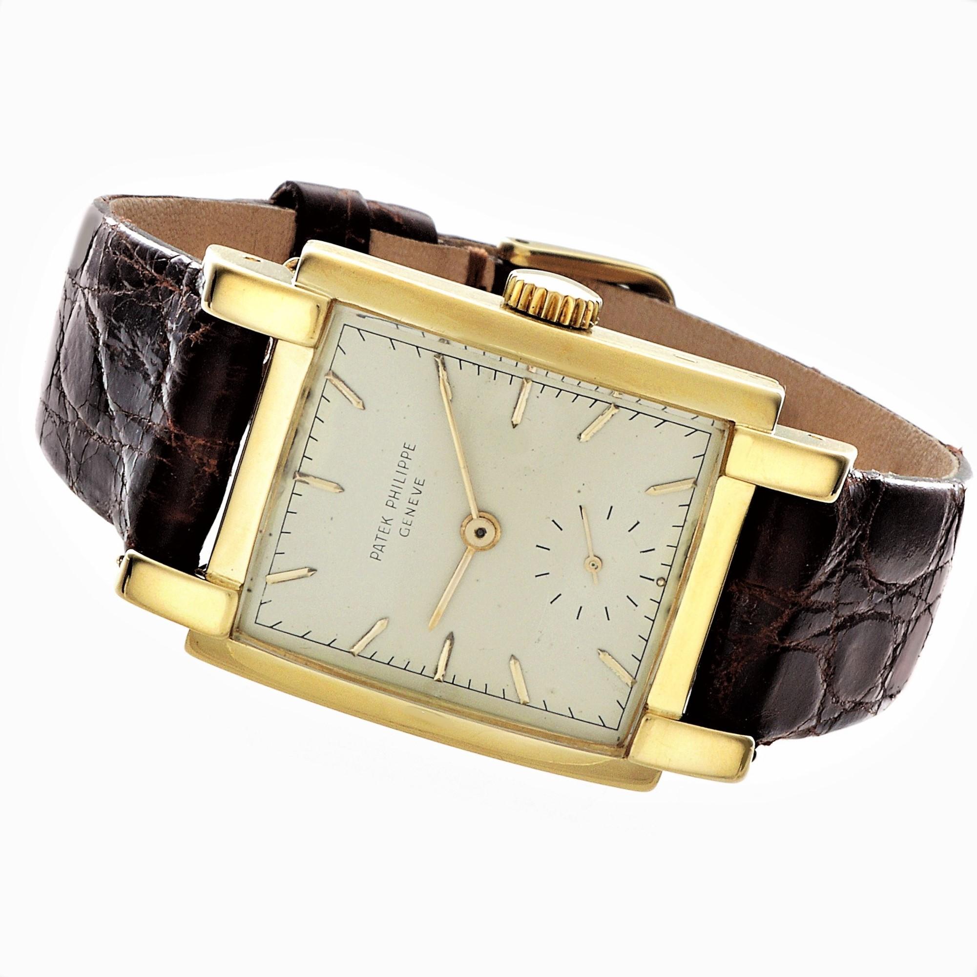 patek philippe rectangular watch