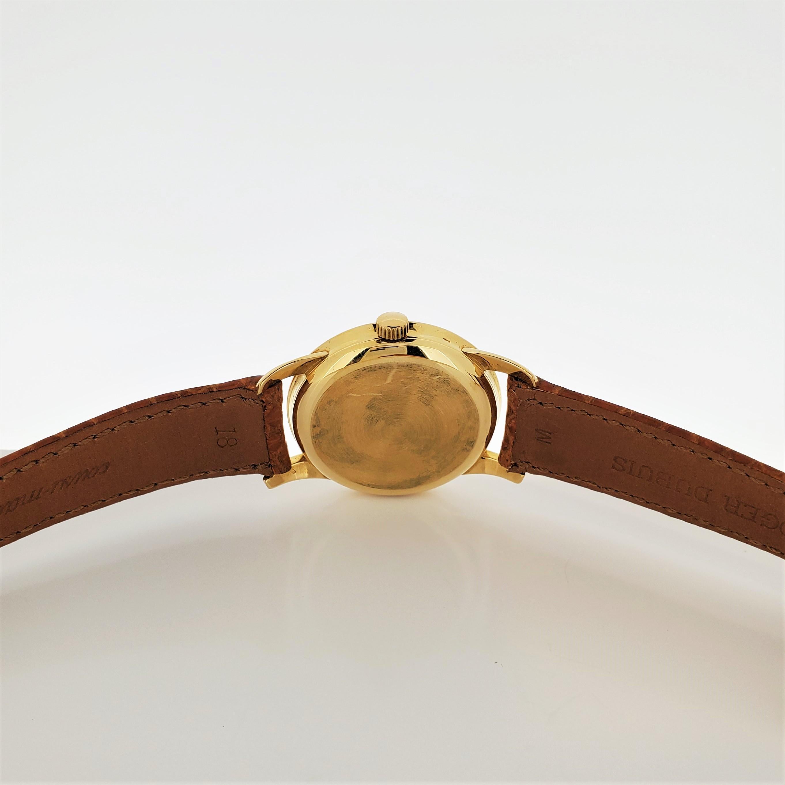Patek Philippe 2452J Calatrava Watch 35mm Circa 1951 For Sale 4