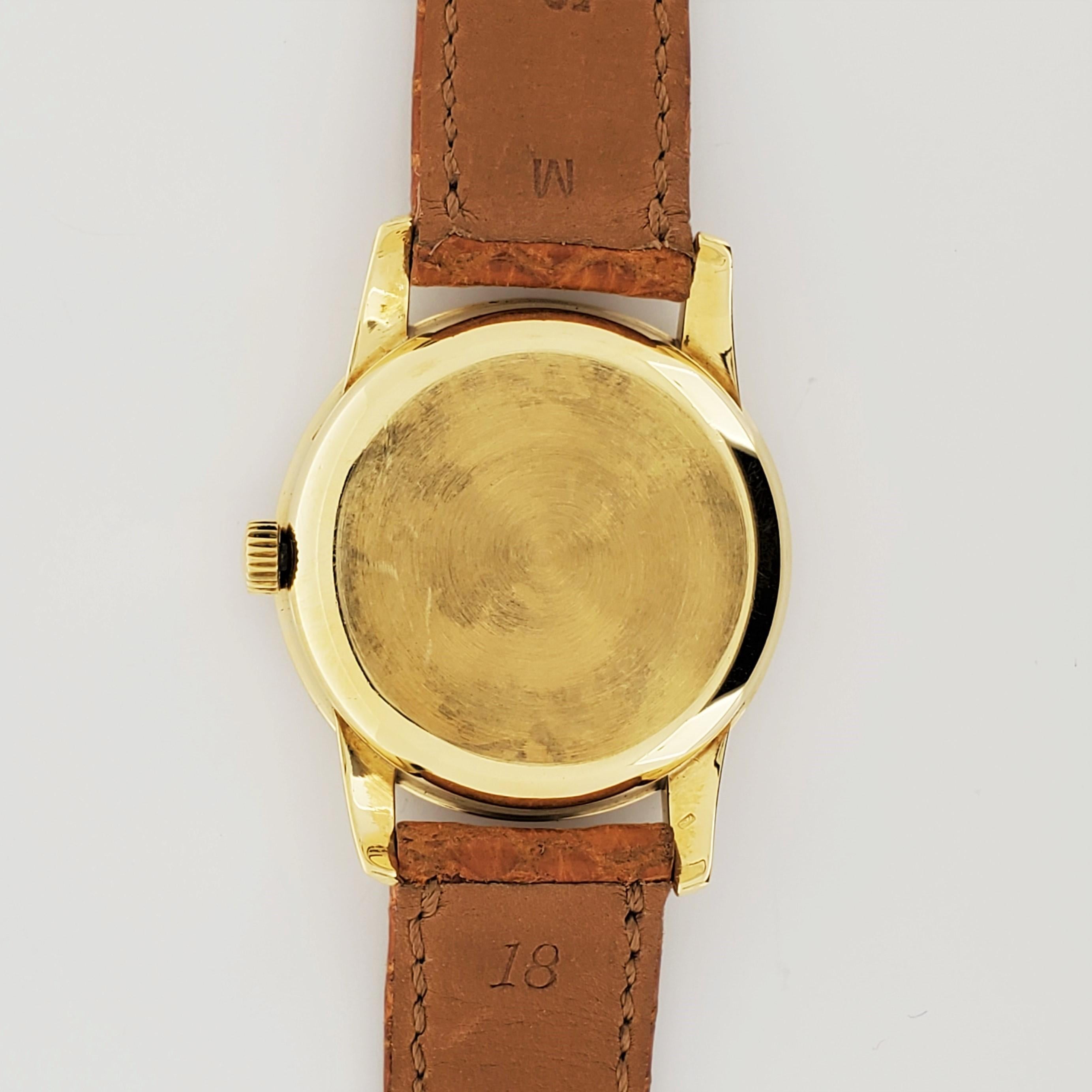 Patek Philippe 2452J Calatrava Watch 35mm Circa 1951 For Sale 1
