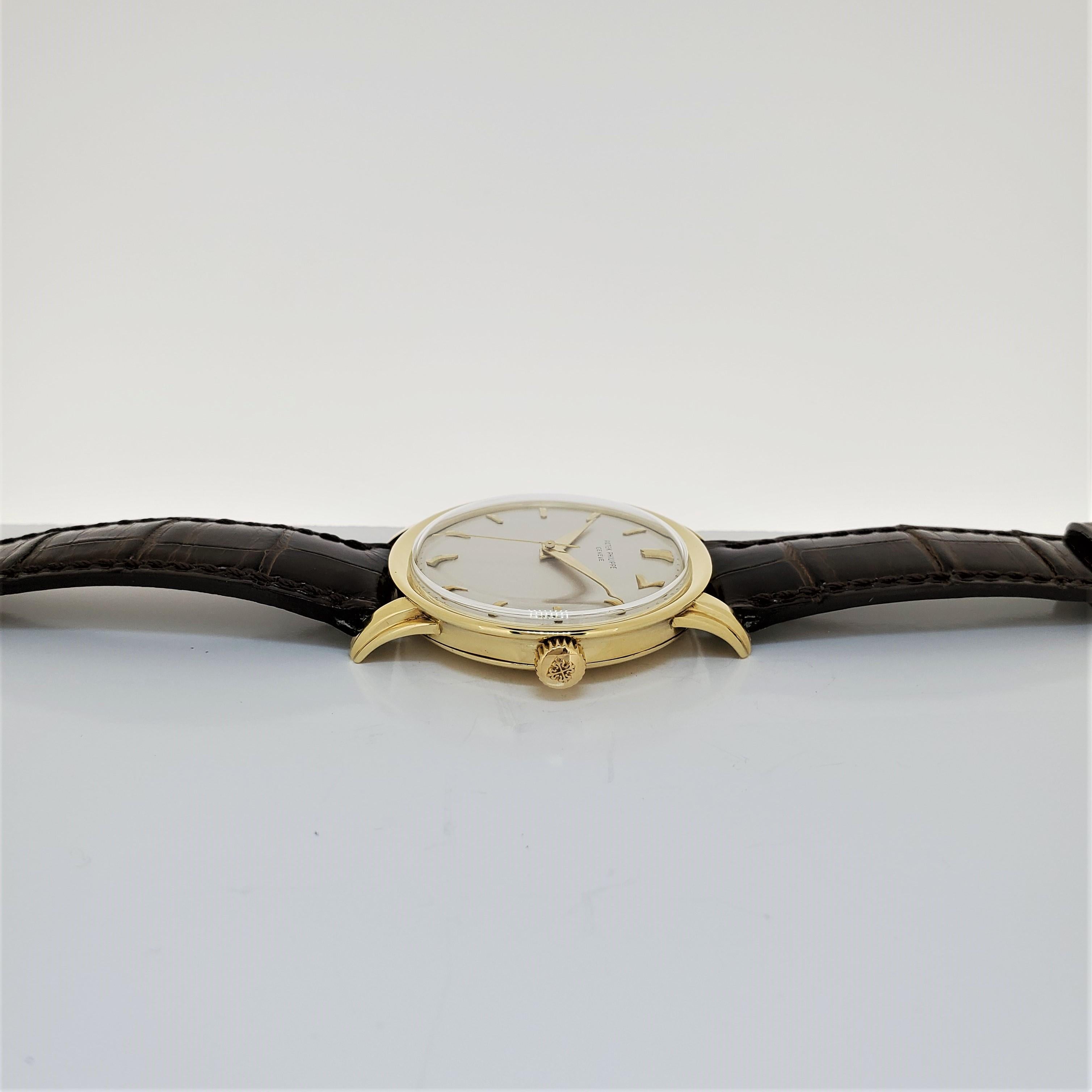 Patek Philippe 2481J Jumbo 37mm Calatrava Watch Circa 1956 3