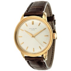 Patek Philippe 2481J Jumbo 37mm Calatrava Watch Circa 1956