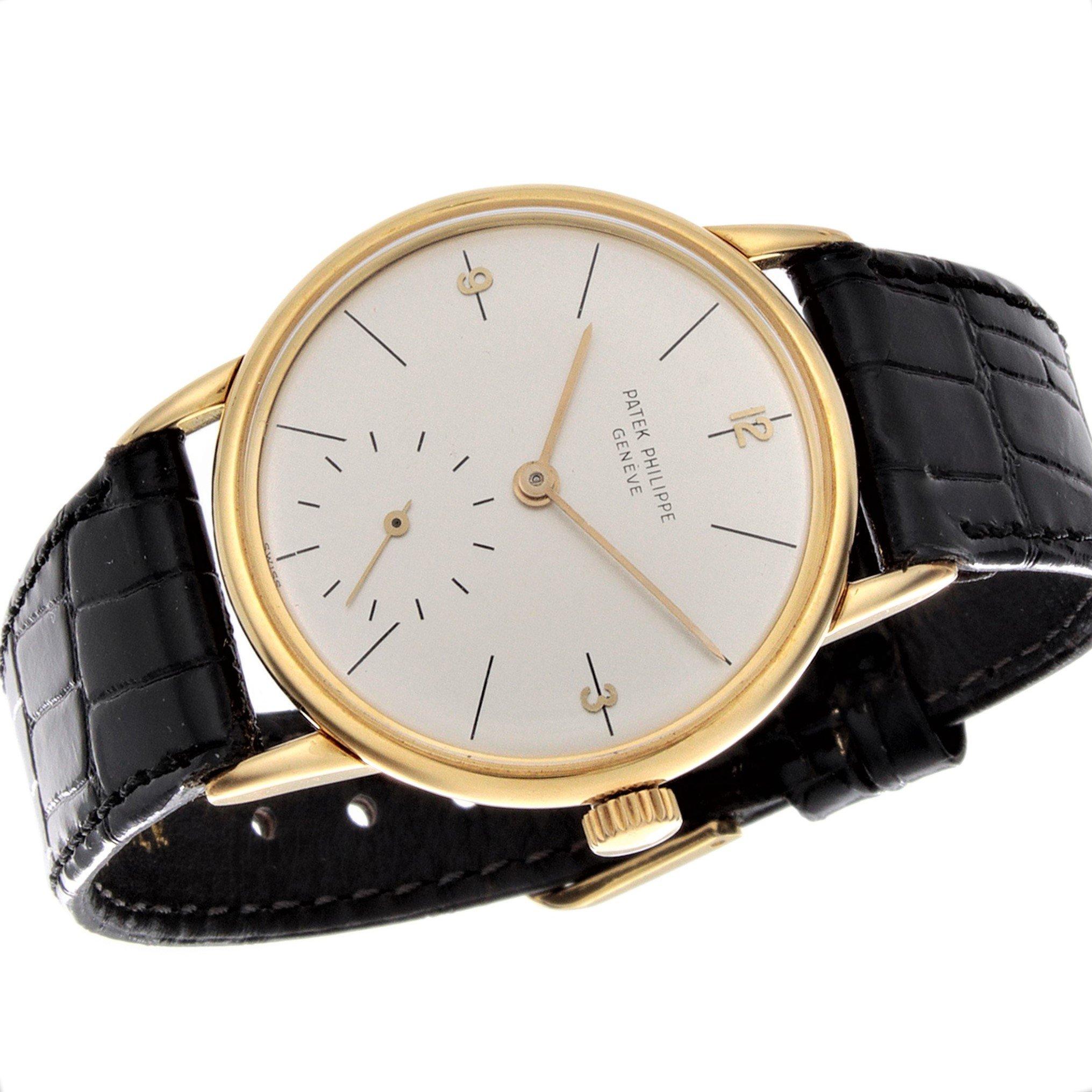 Calatrava-Uhr 2494J von Patek Philippe im Angebot 3