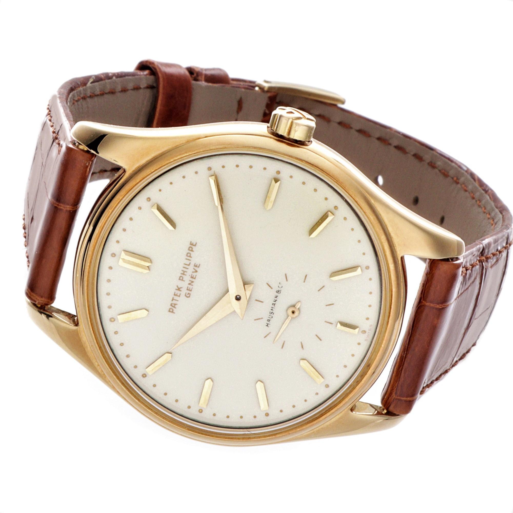 Patek Philippe 2526J 1st Automatic Calatrava Watch circa 1956 