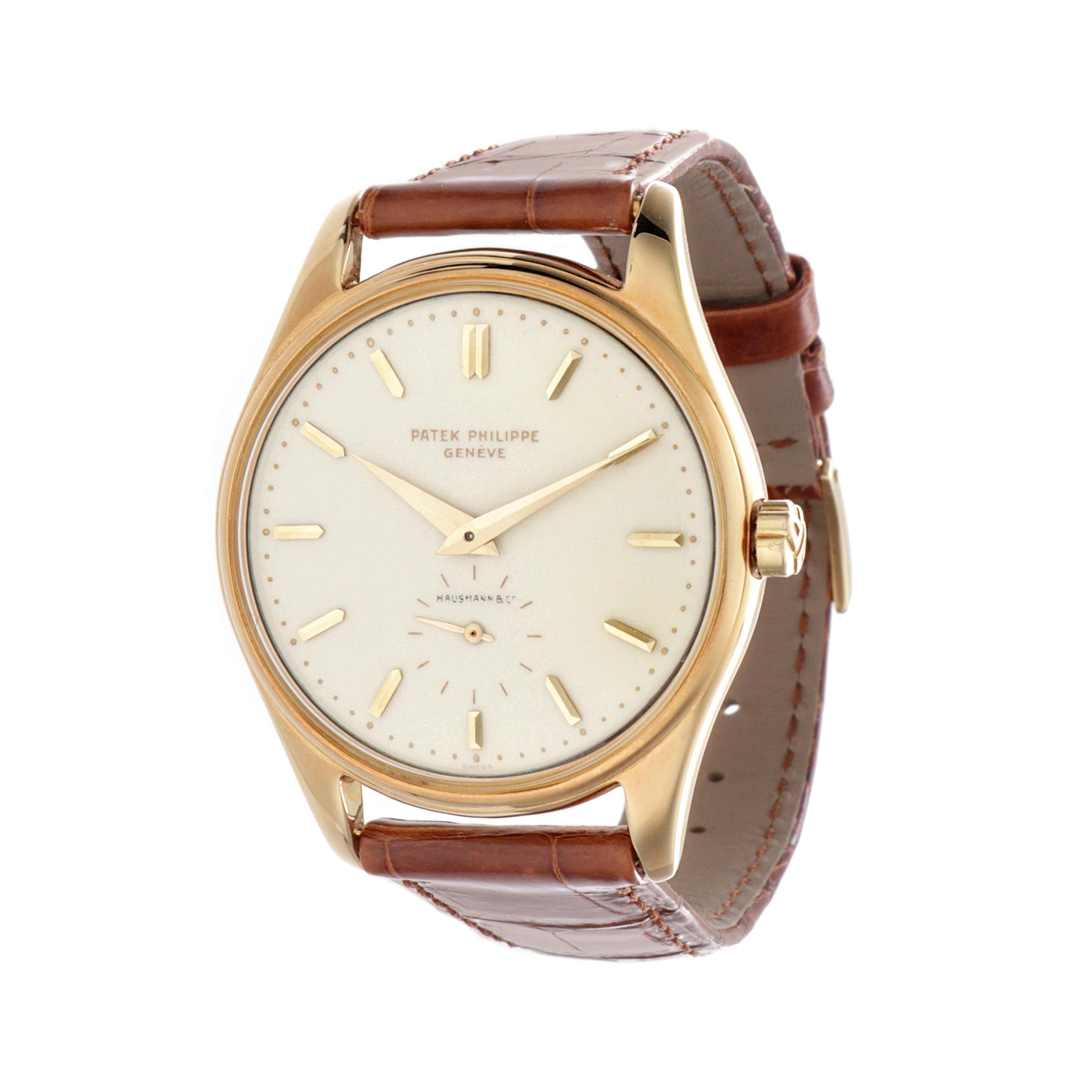 Women's or Men's Patek Philippe 2526J 1st Automatic Calatrava Watch circa 1956 