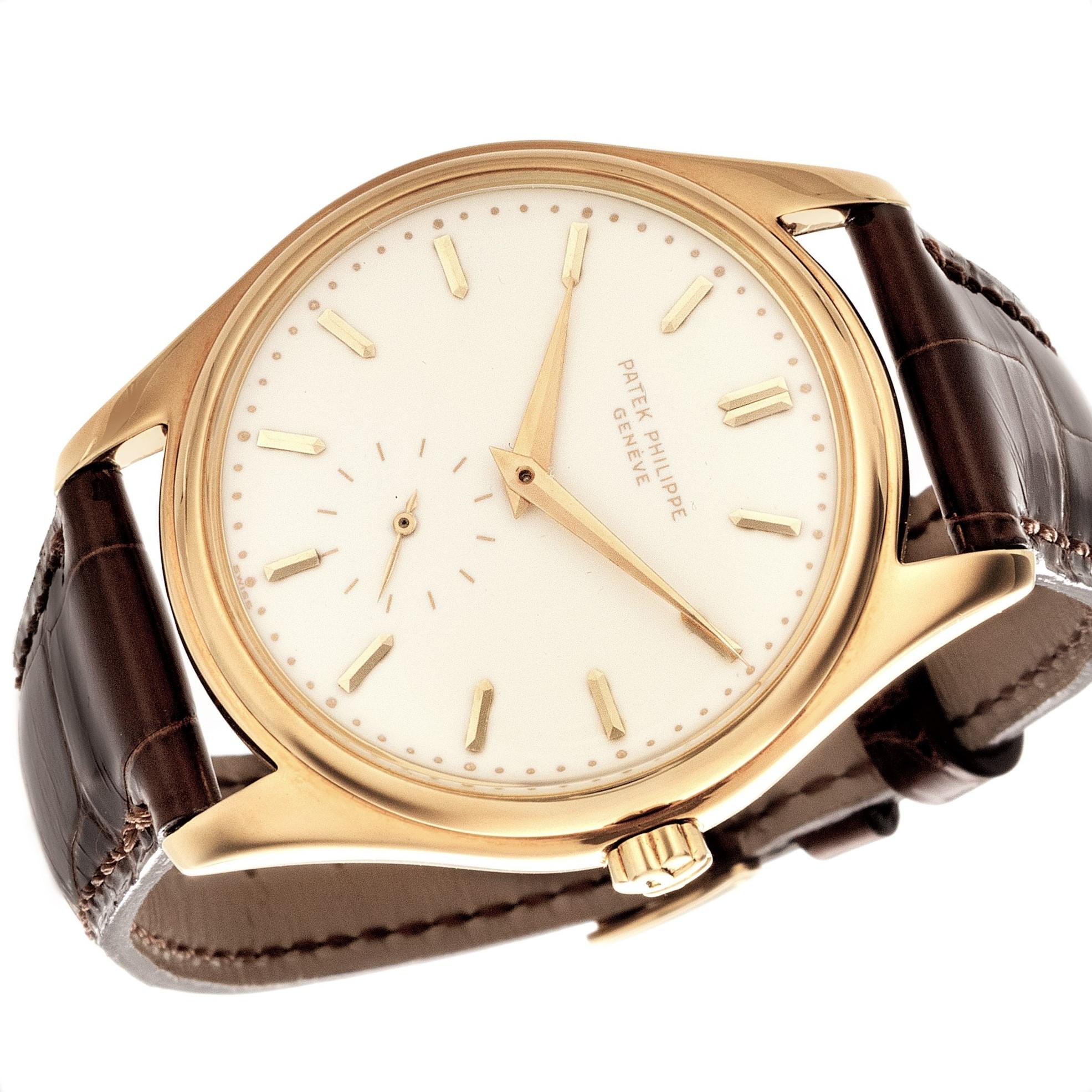 Patek Philippe 2526J 1st Series Automatic Calatrava Watch 8