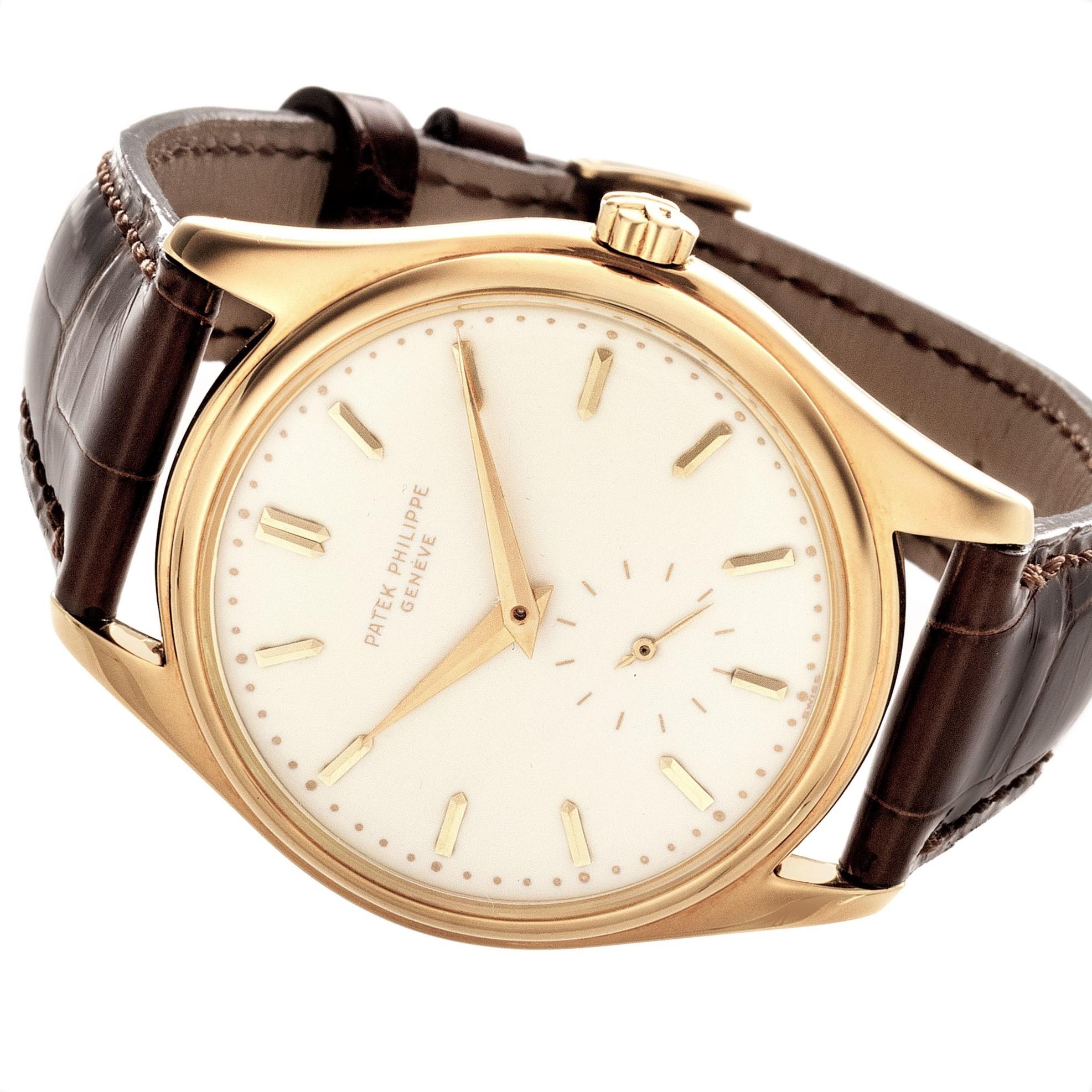 Patek Philippe 2526J 1st Series Automatic Calatrava Watch 9